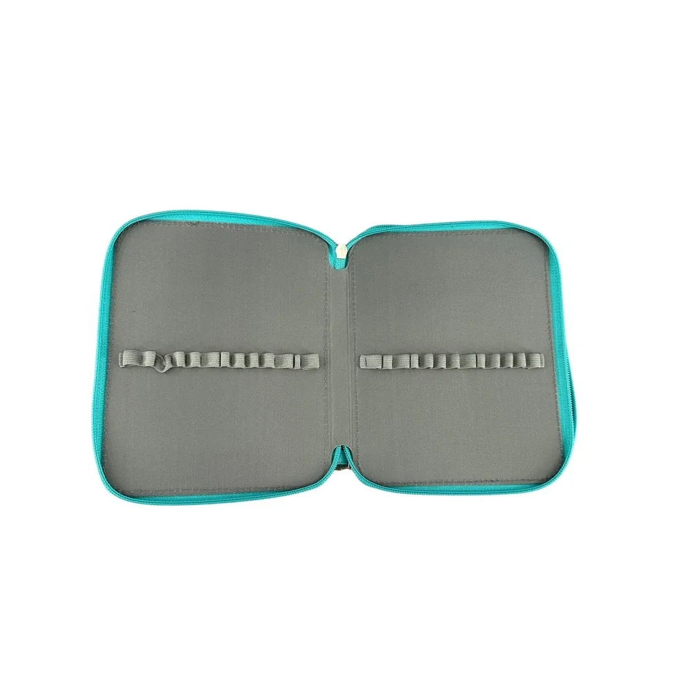 Unbranded teal zippered